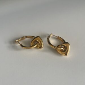 Waterproof gouden oorbellen
