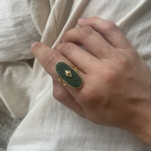 Ringen met steen