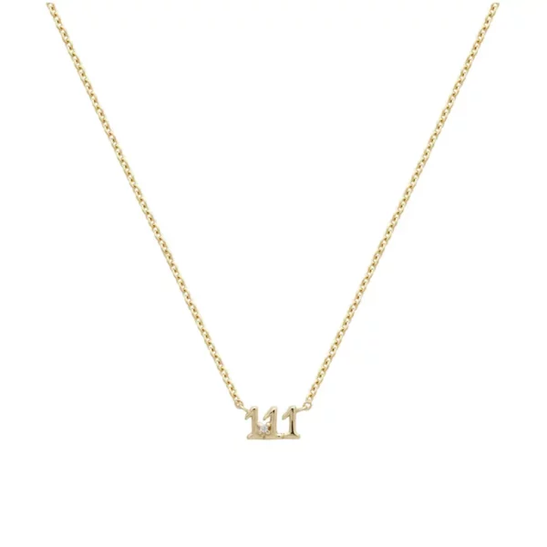 Angel numbers necklace