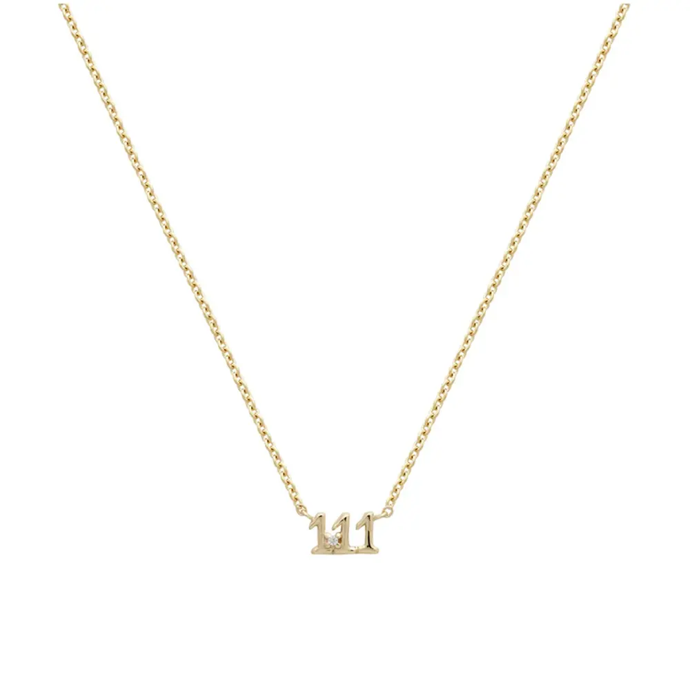 Angel numbers necklace