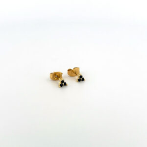 Black Zirconia Studs